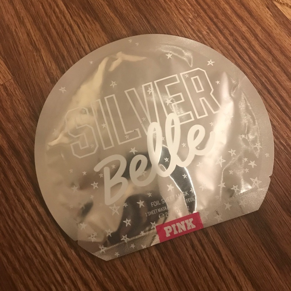 Pink Silver Belle Face Foil Sheet Mask